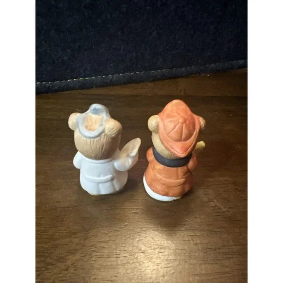 Set of‎ 6 Vintage Homco Career Professional Bears Home Interior Figurines # 8820 - Picture 8 of 11